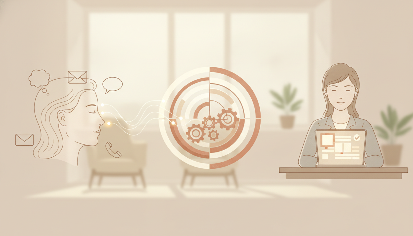 Appointment Scheduling Around Customer Communication Preferences, editorial illustration