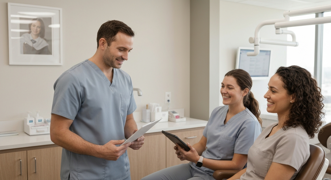 Appointment Scheduling for Dental Emergency Visits - editorial illustration