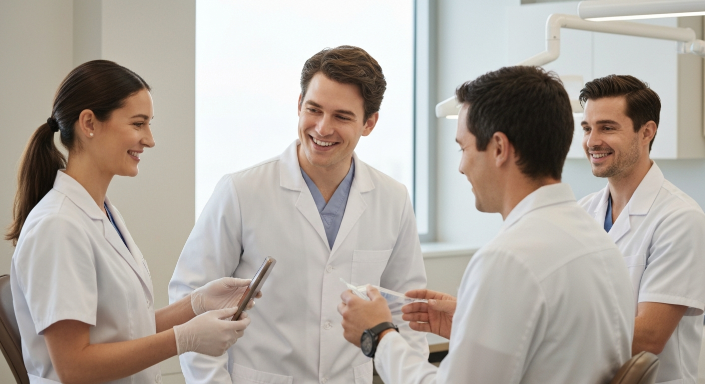 Appointment Scheduling for medical and dental offices when launching a new service line - editorial illustration