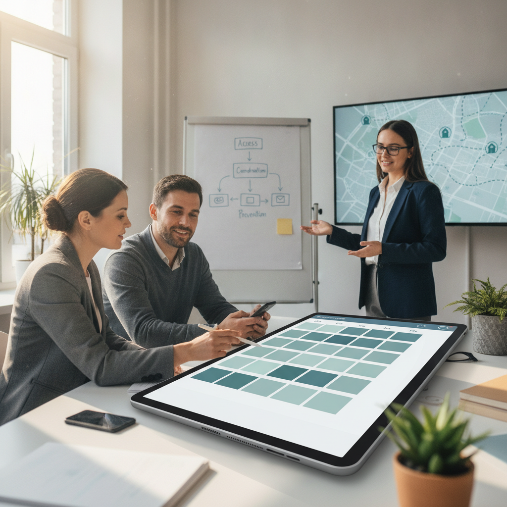 Appointment Scheduling for Real Estate Teams: Showing Access Coordination That Prevents Turnarounds - editorial illustration