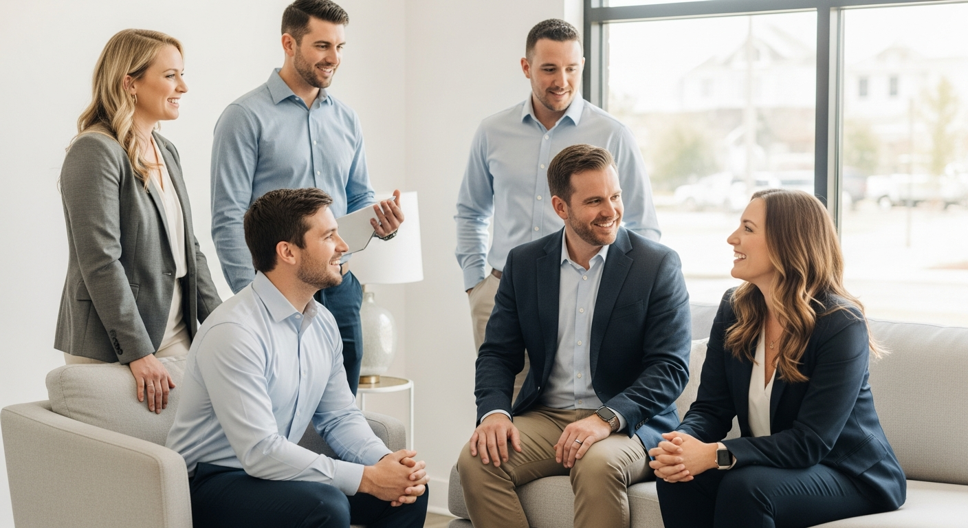 Appointment Scheduling for Real Estate Teams: Showings, Closings, and Lead Speed - editorial illustration