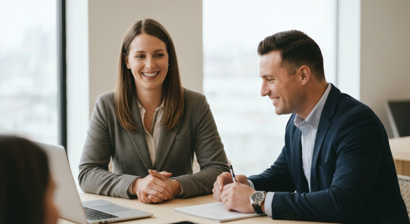 Appointment Scheduling for real estate teams with crm integration needs - editorial illustration