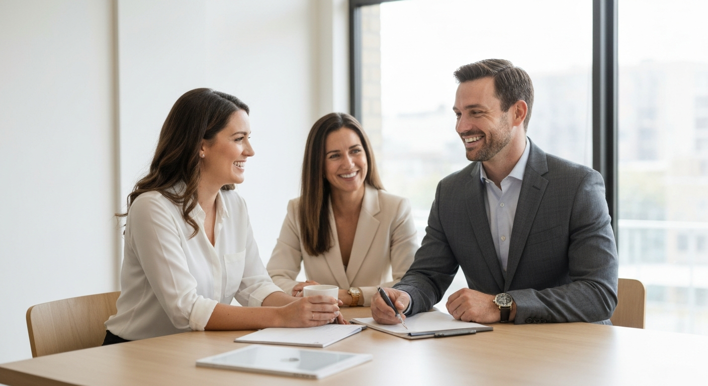 Appointment Scheduling for real estate teams with high lead qualification volume - editorial illustration