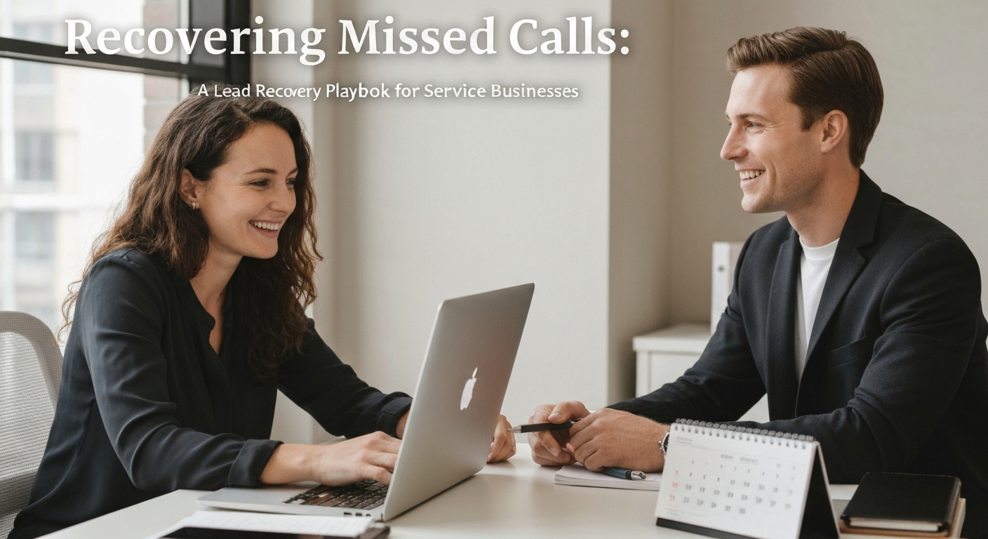 Recovering Missed Calls: A Lead Recovery Playbook for Service Businesses - editorial illustration